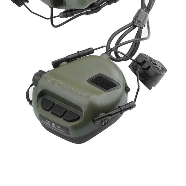 Активна гарнітура Earmor M32H Mod 3 з адаптером на рейки шолому 2000000114392 фото