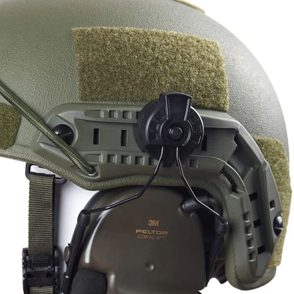 Комплект адаптерів Earmor ARC Helmet Rails Adapter M11-Peltor для кріплення гарнітури на шолом 2000000114415 фото
