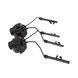 Комплект адаптерів Earmor ARC Helmet Rails Adapter M11-Peltor для кріплення гарнітури на шолом 2000000114415 фото 2