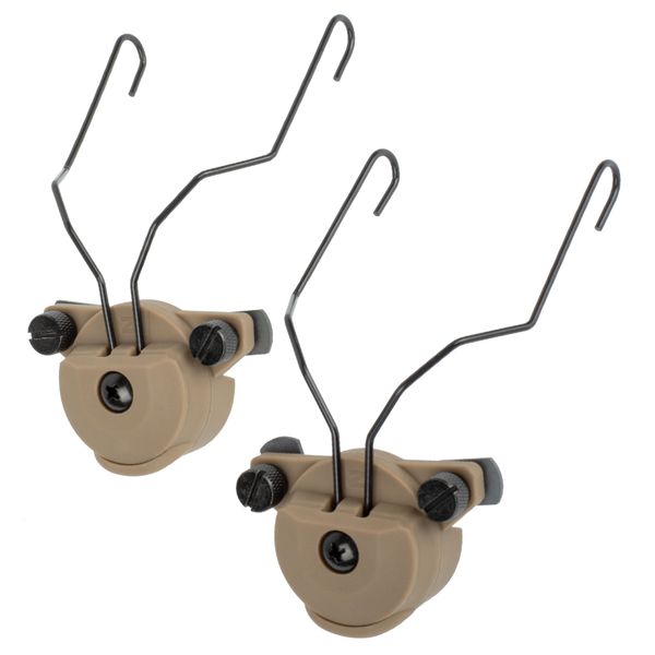 Адаптери Z-Tac EX Helmet Rail Adapter Set для кріплення гарнітури MSA Sordin на шолом 2000000114606 фото