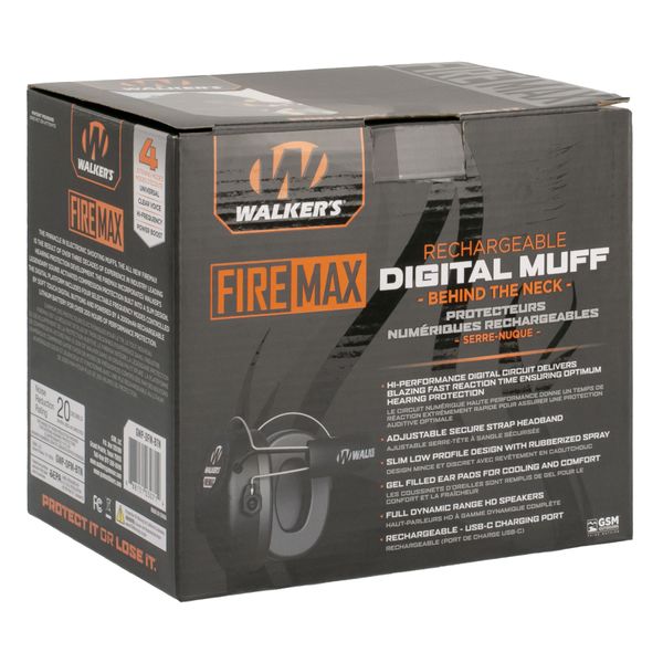 Активні навушники Walker's FireMax Muff Behind the Neck 2000000125466 фото