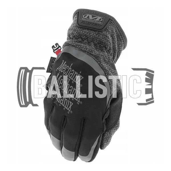 Mechanix Coldwork FastFit Gloves, Grey/Black, Classic, ColdWork, Winter, Small