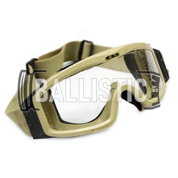 ESS Profile NVG Issue Unit Safety Google (Used), Sand, Transparent, Mask