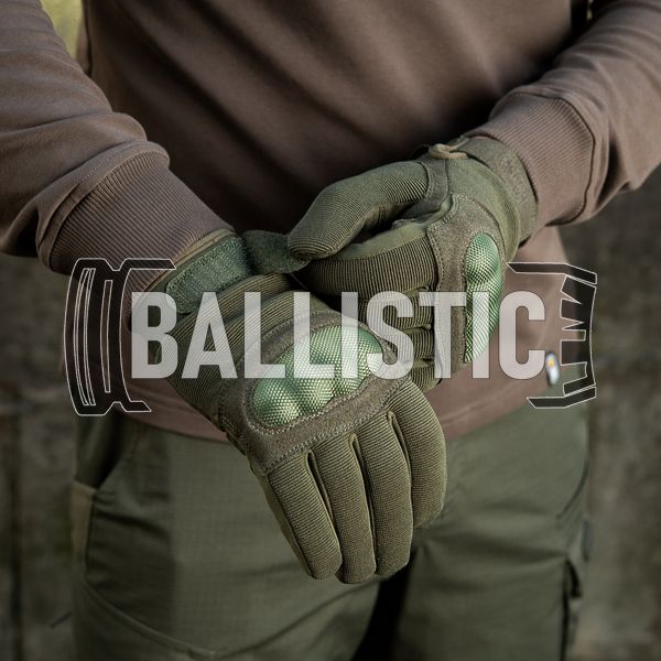 M-Tac Assault Tactical MK.3 Gloves, Olive, Classic, Demi-season, Summer, Small