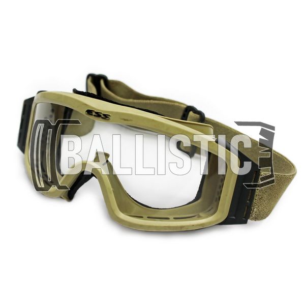 ESS Profile NVG Issue Unit Safety Google (Used), Sand, Transparent, Mask