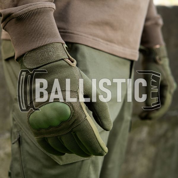 M-Tac Assault Tactical MK.3 Gloves, Olive, Classic, Demi-season, Summer, Small