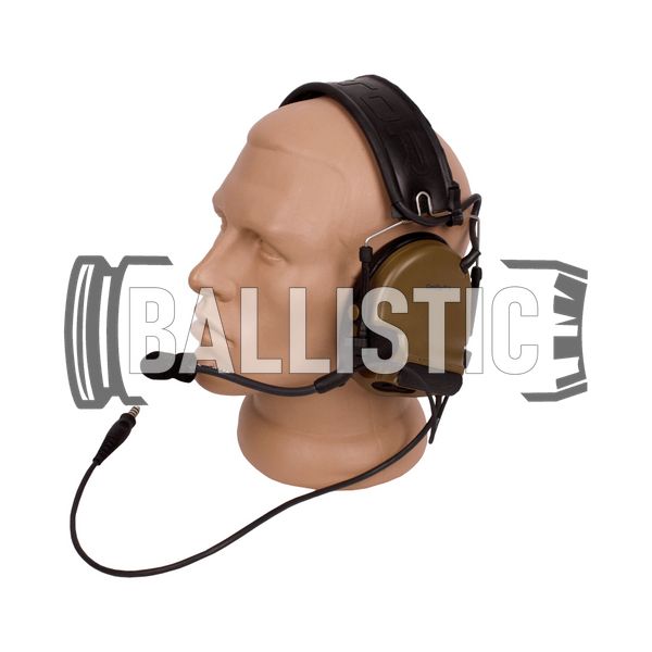 Peltor ComTac V Active Headset, Coyote Brown, Headband, 2xAAA, Single, Comtac V