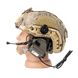 Earmor M32H PLUS Headset with ARC Helmet Rail, Foliage Green, With adapters, 22, Active, Single