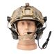 Earmor M32H PLUS Headset with ARC Helmet Rail, Foliage Green, With adapters, 22, Active, Single