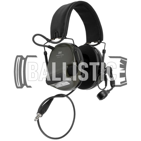 3M Peltor ComTac XPI Headset NATO, Olive, Headband, NATO J11, 25, 2xAAA, Single, Comtac XPI