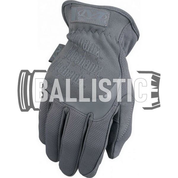 Mechanix Fastfit Wolf Grey Gloves, Gray, Classic, Fastfit, Demi-season, Summer, XX-Large