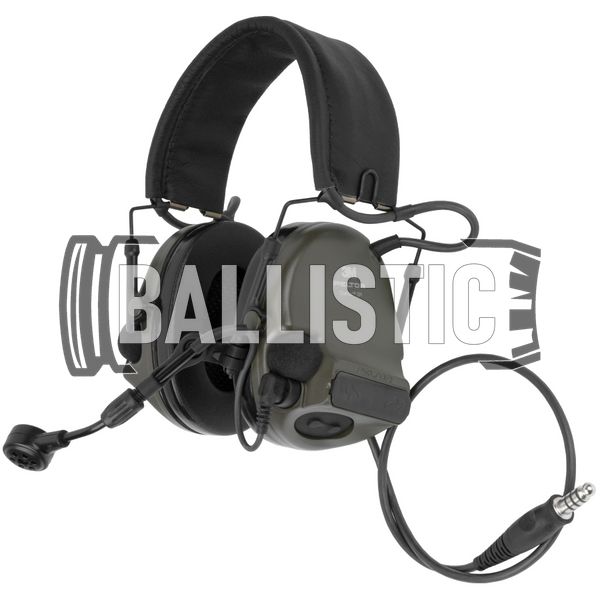 3M Peltor ComTac XPI Headset NATO, Olive, Headband, NATO J11, 25, 2xAAA, Single, Comtac XPI