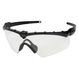 Oakley Si Ballistic M Frame 3.0 Eyeglasses with Clear Lens and Anti-Fog, Black, Transparent, Goggles