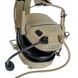 Ops-Core AMP Communication Headset, U-174, NFMI, Tan, 22, Single