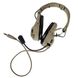 Ops-Core AMP Communication Headset, U-174, NFMI, Tan, 22, Single