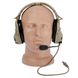 Ops-Core AMP Communication Headset, U-174, NFMI, Tan, 22, Single