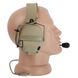 Ops-Core AMP Communication Headset, U-174, NFMI, Tan, 22, Single