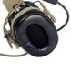 Ops-Core AMP Communication Headset, U-174, NFMI, Tan, 22, Single