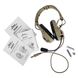 Ops-Core AMP Communication Headset, U-174, NFMI, Tan, 22, Single