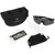 Revision Sawfly Eyewear Essential Kit, Black, Regular, Transparent, Smoky, Goggles