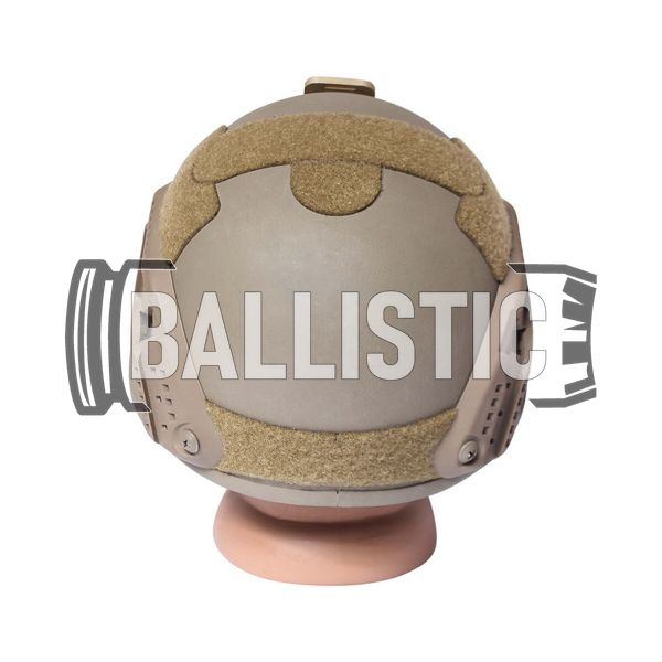 MSA MICH Ballistic Kevlar Helmet (Used), Tan, Large