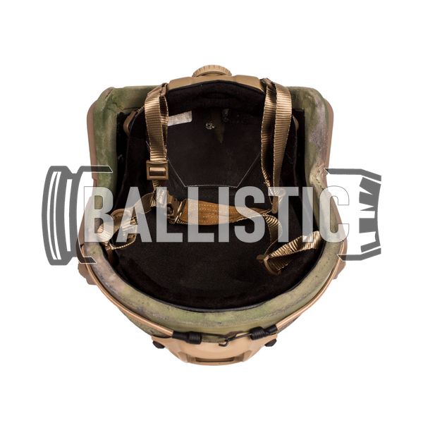 Gentex helmet visualized for Ops-Core, Multicam, X-Large