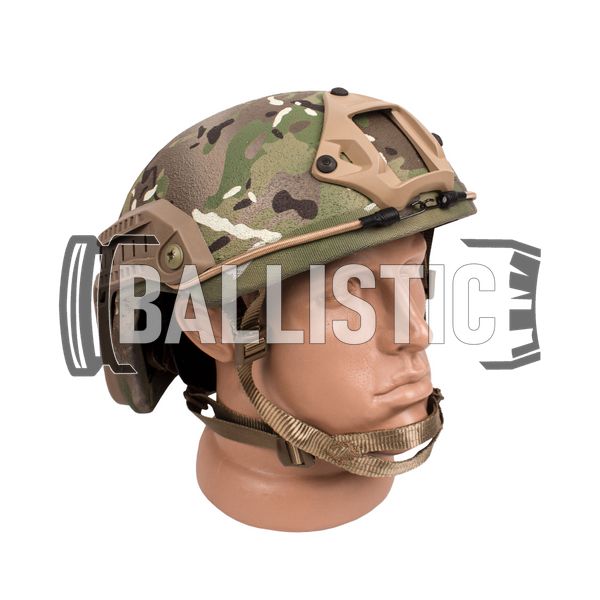 Gentex helmet visualized for Ops-Core, Multicam, X-Large