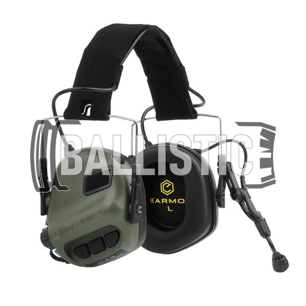 Earmor M32 Mod Tactical Headset, Foliage Green, Headband, 22, Single