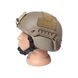 MSA MICH Ballistic Kevlar Helmet (Used), Tan, Large