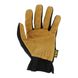 Mechanix Leather FastFit DuraHide Brown Gloves, Brown, Classic, Fastfit, Demi-season, Summer, Small