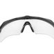 ESS Crossbow Glasses Clear Lens with Gasket, Black, Transparent, Goggles