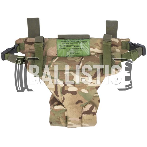 British Army Pelvic Protection Tier 2 (Used), MTP, Medium, Захист паху, 1, Kevlar