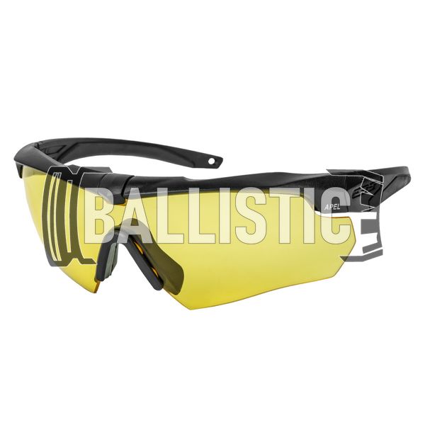 ESS Crossbow Ballistic Eyeshields with Yellow Lens, Black, Yellow