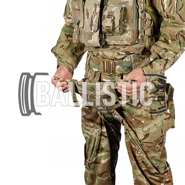 British Army Pelvic Protection Tier 2 (Used), MTP, Medium, Захист паху, 1, Kevlar