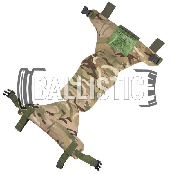 British Army Pelvic Protection Tier 2 (Used), MTP, Medium, Захист паху, 1, Kevlar