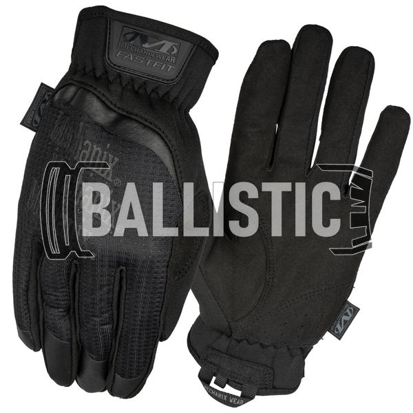 Mechanix Fastfit Covert Gloves, Black, Classic, Fastfit, Demi-season, Summer, Small