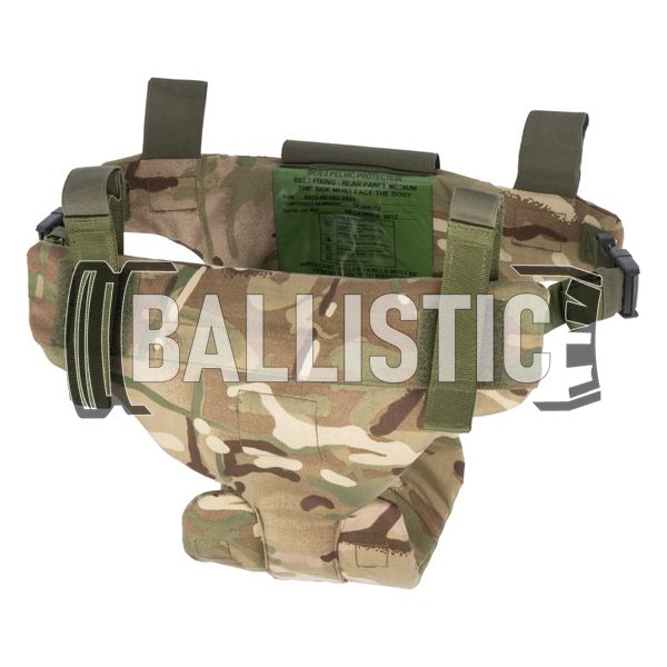 British Army Pelvic Protection Tier 2 (Used), MTP, Medium, Захист паху, 1, Kevlar