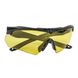 ESS Crossbow Ballistic Eyeshields with Yellow Lens, Black, Yellow