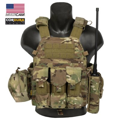 Emerson LBT6094A Plate Carrier w/pouches, Multicam, Plate Carrier