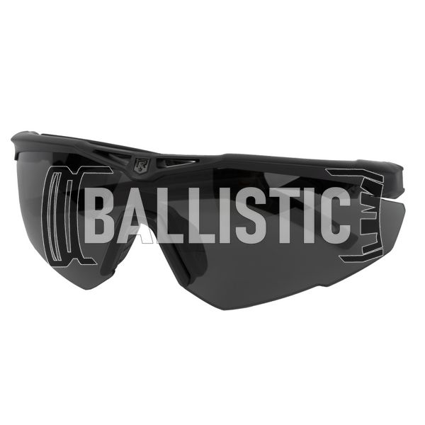 Revision Stingerhawk Eyewear U.S. Military Kit 3Ls, Black, Regular, Transparent, Smoky, Red, Goggles