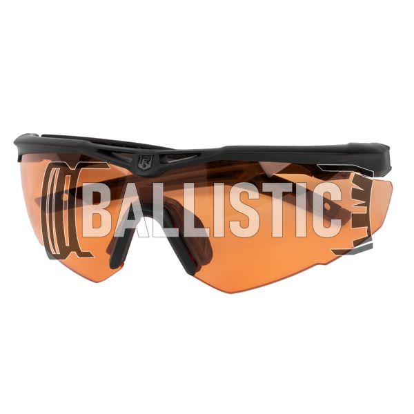 Revision Stingerhawk Eyewear U.S. Military Kit 3Ls, Black, Large, Transparent, Smoky, Red, Goggles