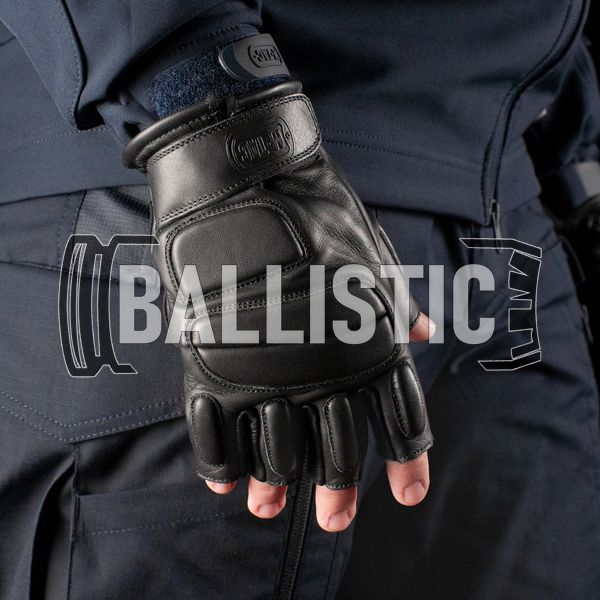 M-Tac Assault Tactical MK.1 Fingerless Gloves, Black, Fingerless, Summer, Small