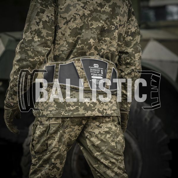 M-Tac Ballistic package 1A class in War Belt ARMOR, Black, M/L, Soft bags, 1