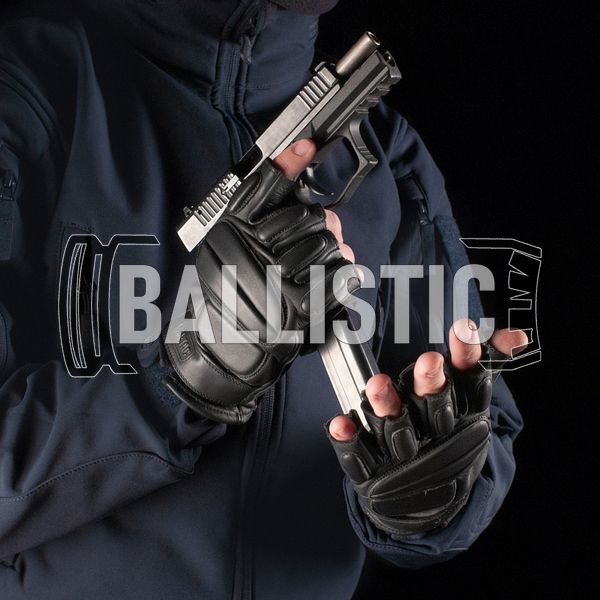 M-Tac Assault Tactical MK.1 Fingerless Gloves, Black, Fingerless, Summer, X-Large