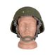 MSA MICH Ballistic Kevlar Helmet (Used), Olive, Large