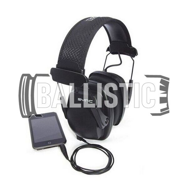 Howard Sync Stereo Earmuff, Black, Passive