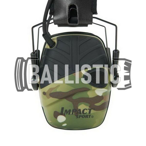 Howard Impact Sport Multicam Earmuff, Multicam, 22, Active