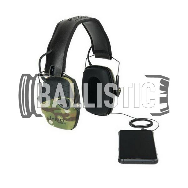 Howard Impact Sport Multicam Earmuff, Multicam, 22, Active