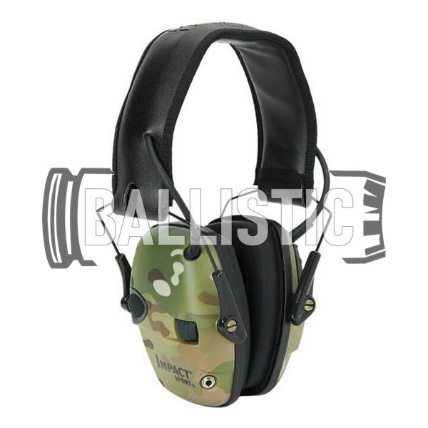 Howard Impact Sport Multicam Earmuff, Multicam, 22, Active