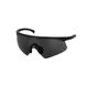 Wiley X PT-1 Ballistic Safety Glasses Kit (Used), Black, Transparent, Smoky, Goggles